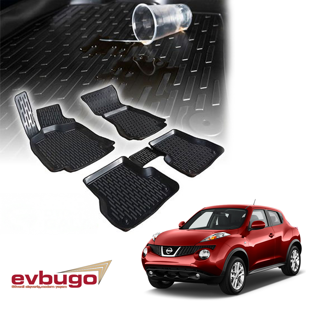 3D PASPAS SİYAH NISSAN JUKE 2010-2019